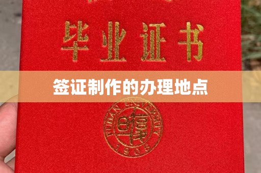 舒兰签证制作的办理地点